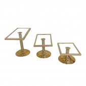 Suport Dreptunghiular Pentru Candy Bar 3/Set