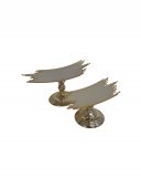Suport Pentru Candy Bar Metalice Auriu 2/Set
