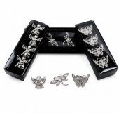 Suport Servet Din Antimoniu 4/set Fluture