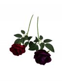 Trandafir Catifea Fir H50cm diam 15cm 2/set