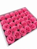 Trandafiri Cu Sclipici 30cap Baby Pink