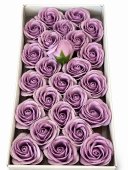 Trandafiri de Sapun 8 cm Dark Purple