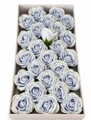Trandafiri de Sapun 8 cm Ice Blue