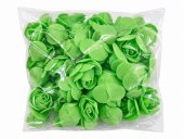 Trandafiri Din Spuma Verde 3cm 500/Set