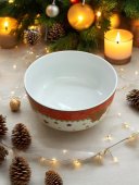 Vas Ceramica Craciun 6/set Rotund 17,5cm