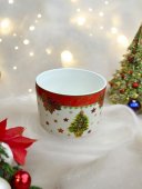 Vas Ceramica Craciun 8/set Rotund 11,5cm